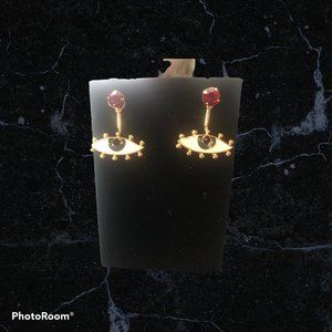 Evil Eye Detachable Stud/Dangle Earrings